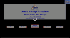 Desktop Screenshot of ameliaislandmassages.com